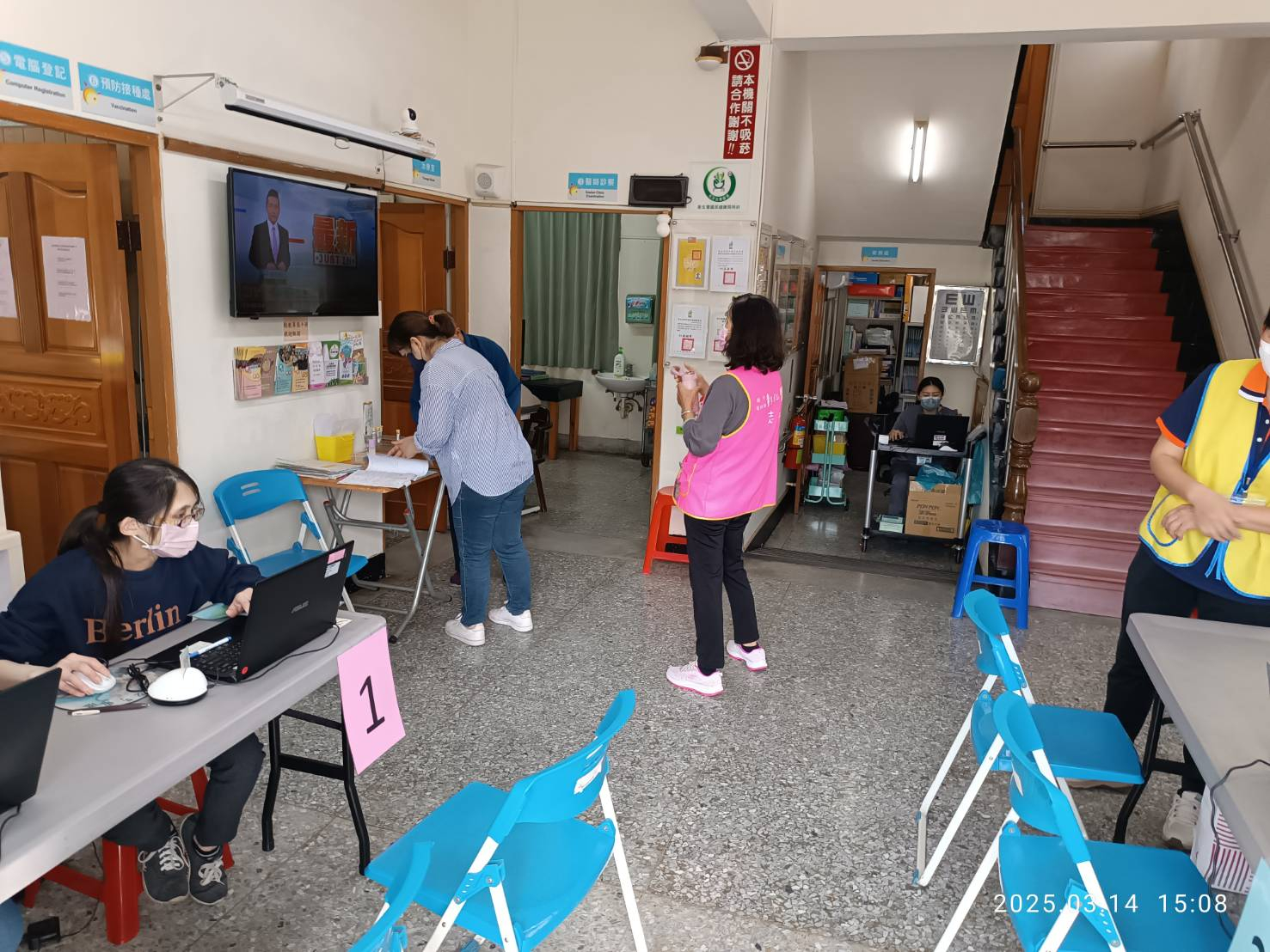 114年03月14日所內設站整篩活動照片6