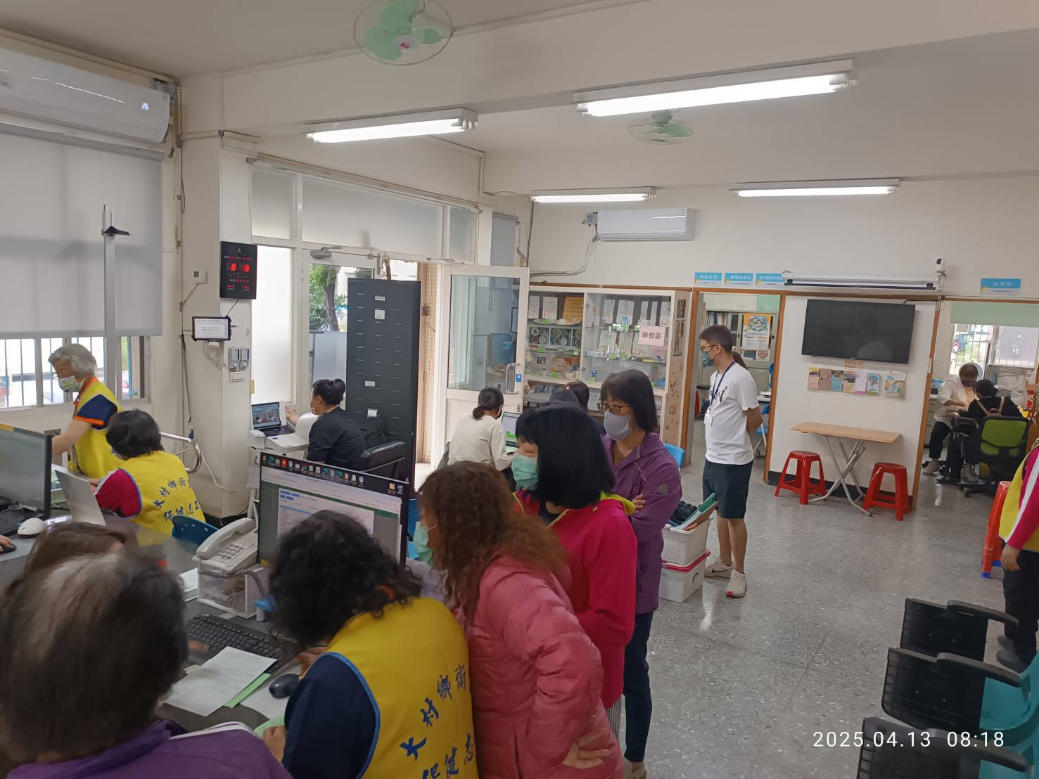 114年04月13日所內設站整篩活動照片1